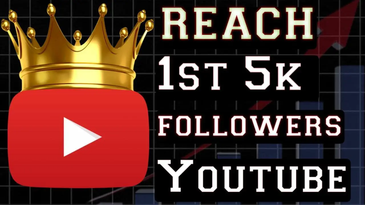 Reach Your First 5k Followers on YouTube