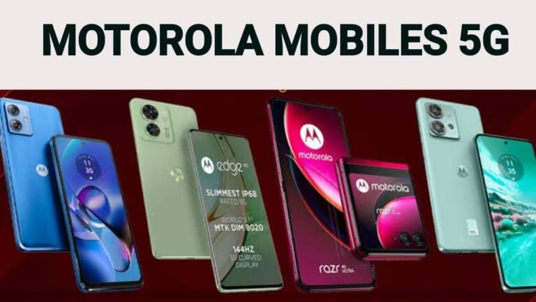 Motorola 5G Mobiles