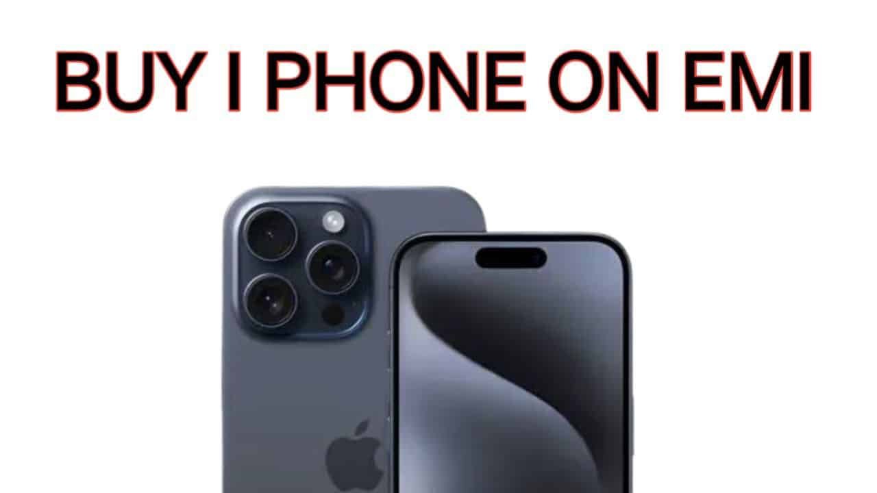 iPhone on EMI Without a Credit Card
