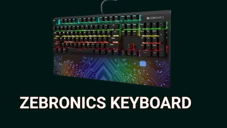 Best Zebronics RGB Keyboards