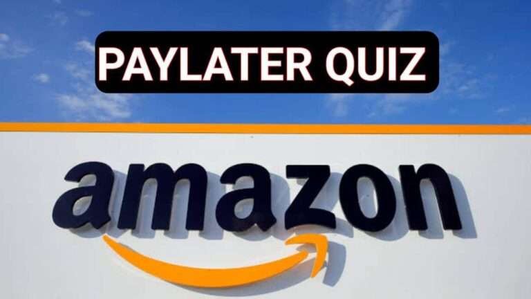 Amazon Pay Later Quiz